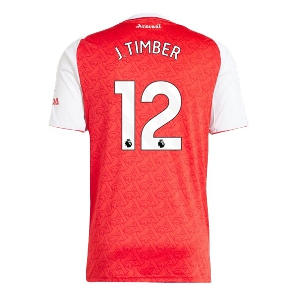 Billiga Fotbollströjor Herr Arsenal Hemmatröja 2025/26 Kortärmad Jurriën Timber 12