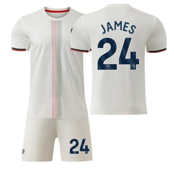 Billiga Fotbollströjor Barn Chelsea Bortatröja 2025/26 Reece James 24