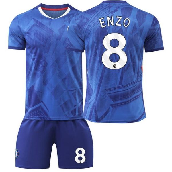 Fotbollströjor Billigt Barn Chelsea Hemmatröja 2025/26 Enzo Fernandez 8