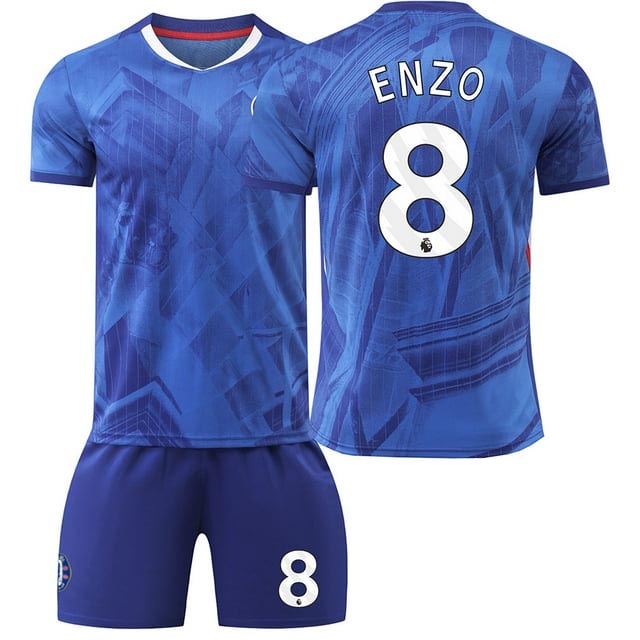 Fotbollströjor Billigt Barn Chelsea Hemmatröja 2025/26 Enzo Fernandez 8