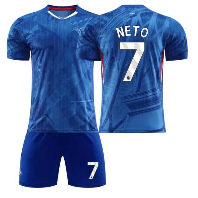 Fotbollströjor Billigt Barn Chelsea Hemmatröja 2025/26 Pedro Neto 7