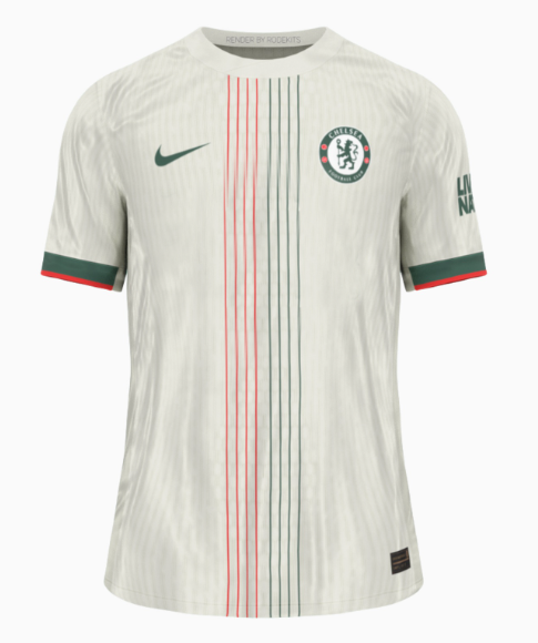 Fotbollströjor Billigt Herr Chelsea Bortatröja 2025/26 Kortärmad