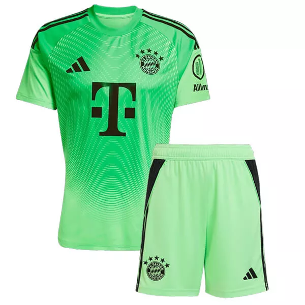 Fotbollströjor Billigt FC Bayern München Målvaktströja 2025/26 Grön Fotbollsställ