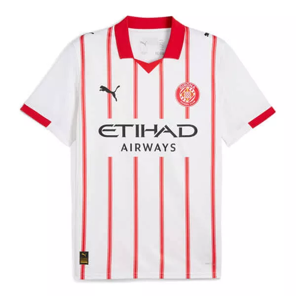 Billiga Fotbollströja Herr Girona FC Hemmatröja 2025/26 Kortärmad