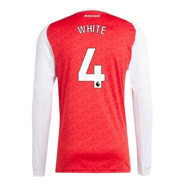 Fotbollströjor Herr Arsenal Hemmatröja 2025/26 Långärmad Ben White 4