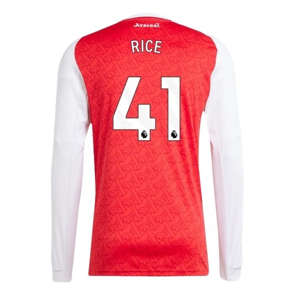 Arsenal Herr Hemmatröja 2025/26 Långärmad Declan Rice 41