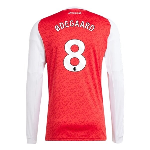 Arsenal Hemmatröja 2025/26 Fotbollströja med namn Martin Ødegaard 8