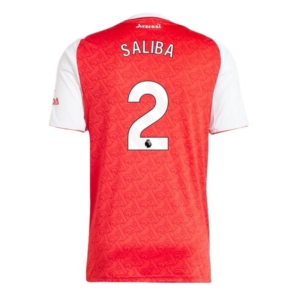 Fotbollströjor Billigt Herr Arsenal Hemmatröja 2025/26 Kortärmad William Saliba 2