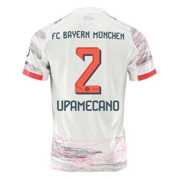 FC Bayern München Herr Bortatröja 2025/26 med tryck Dayot Upamecano 2