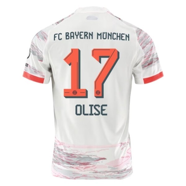 Billiga Fotbollströjor FC Bayern München Herr Bortatröja 2025/26 Michael Olise 17