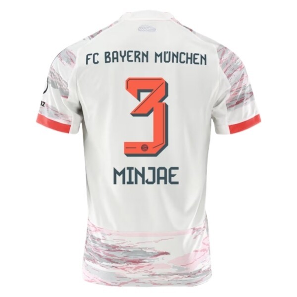 Köp Fotbollströjor FC Bayern München Herr Bortatröja 2025/26 Minjae Kim 3