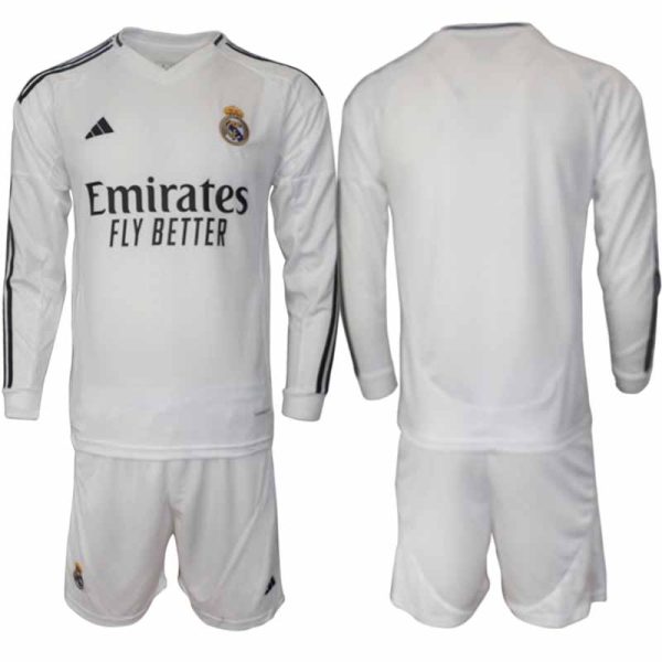 Billiga Fotbollströjor Herr Real Madrid Hemmatröja 2024/25 Fotbolls Set