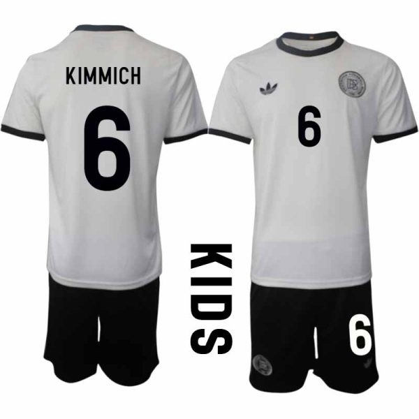 Fotbollskläder För Barn Tyskland Hemmatröja 2025/26 Joshua Kimmich 6