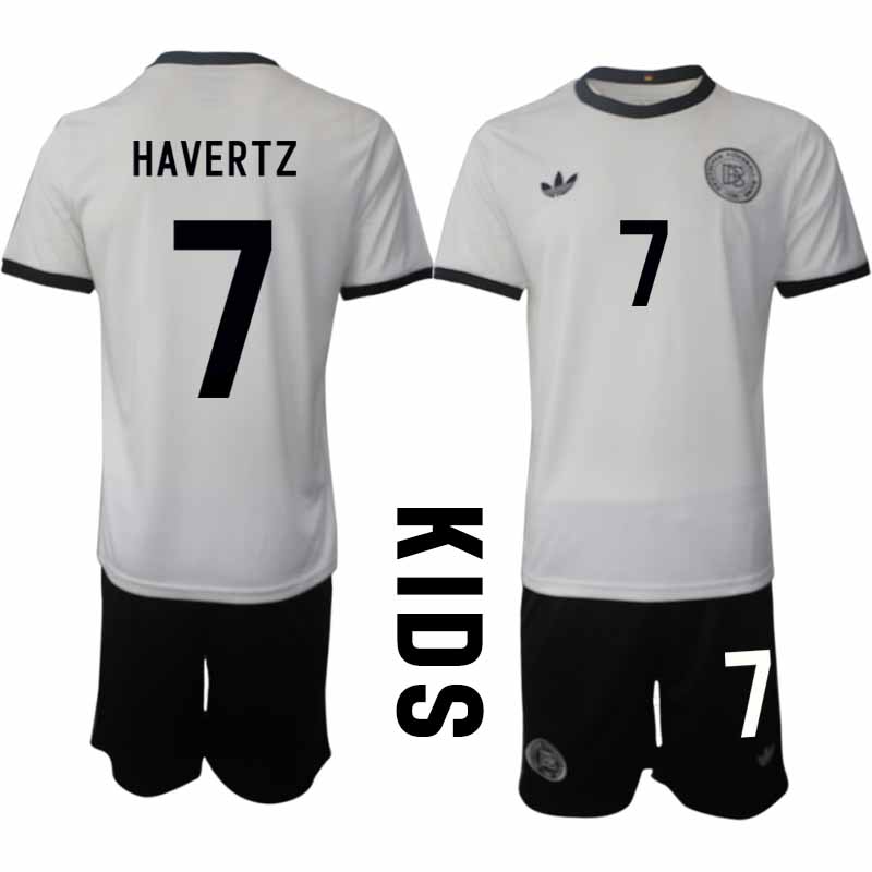 Fotbollskläder För Barn Tyskland Hemmatröja 2025/26 Kai Havertz 7