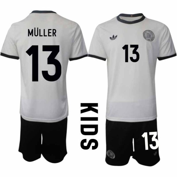 Billiga Fotbollströjor Barn Tyskland Hemmatröja 2025/26 Thomas Müller 13
