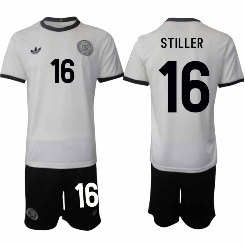 Billiga Fotbollströjor Herr Tyskland Hemmatröja 2025/26 Angelo stiller 16