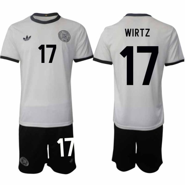 Fotbollströja med namn Florian Wirtz 17 Tyskland Hemmatröja 2025/26