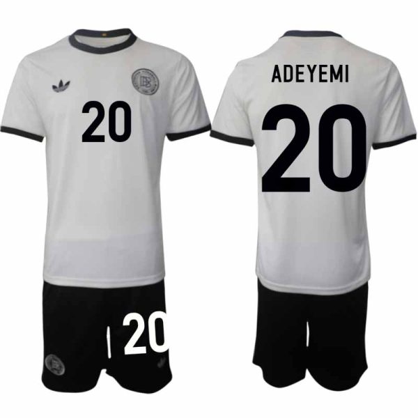 Fotbollströja med namn Karim Adeyemi 20 Tyskland Hemmatröja 2025/26