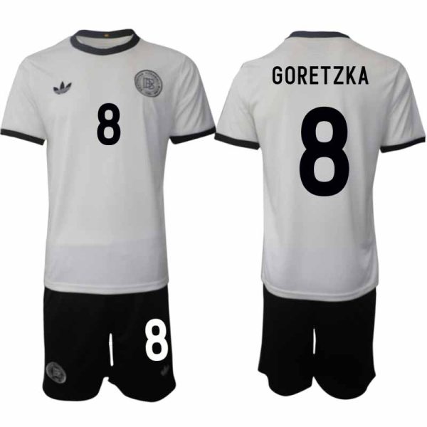 Köp Tyskland Hemmatröja 2025/26 Fotbollskläder Set Leon Goretzka 8