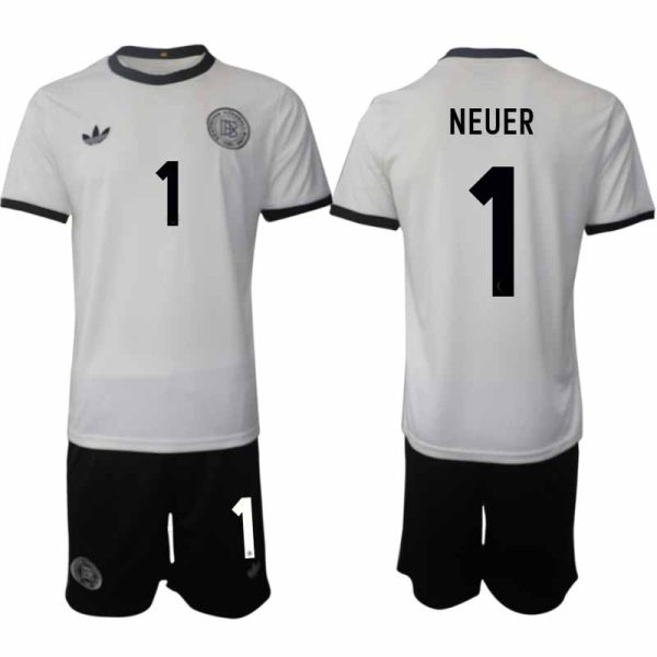 Fotbollströja med namn Manuel Neuer 1 Tyskland Hemmatröja 2025/26