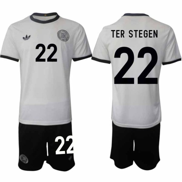 Fotbollströja med namn Marc-André ter Stegen 22 Tyskland Hemmatröja 2025/26