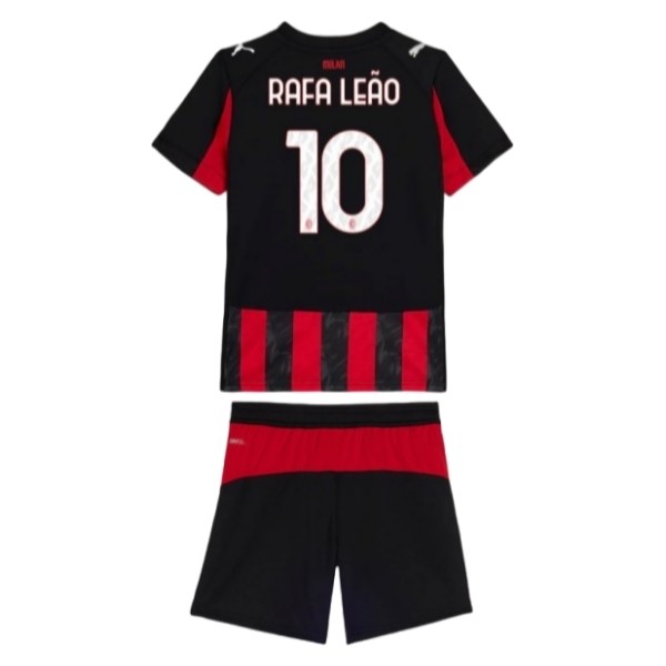 Billiga Fotbollströjor Barn AC Milan Hemmatröja 2025/26 Rafa Leão 10