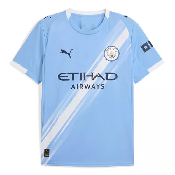 Billig Fotbollströja Herr Manchester City Hemmatröja 2025/26 Kortärmad