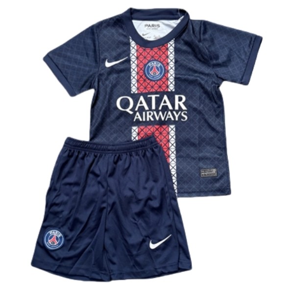 Billiga Fotbollströjor Barn Paris Saint-Germain Hemmatröja 2025/26 Kortärmad shorts