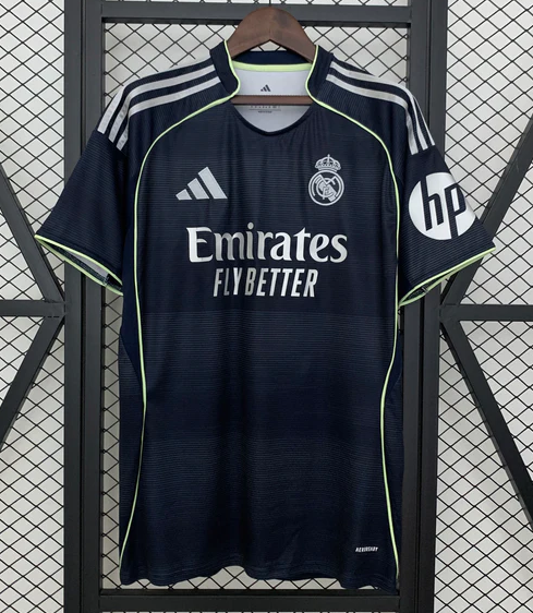 Billiga Fotbollströjor Herr Real Madrid Bortatröja 2025/26 Kortärmad