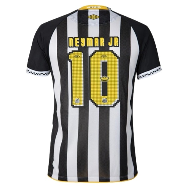 Billiga Fotbollströja Herr Santos FC Bortatröja 2025/26 Neymar Jr 10