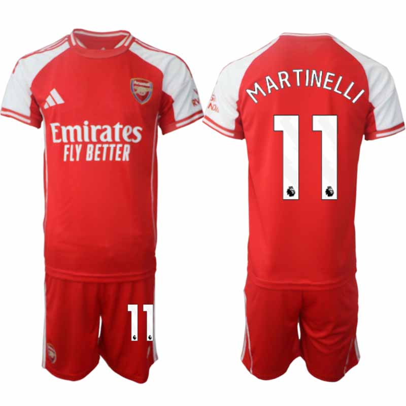 Billiga Fotbollströjor Arsenal Hemmatröja 2025/26 Gabriel Martinelli 11