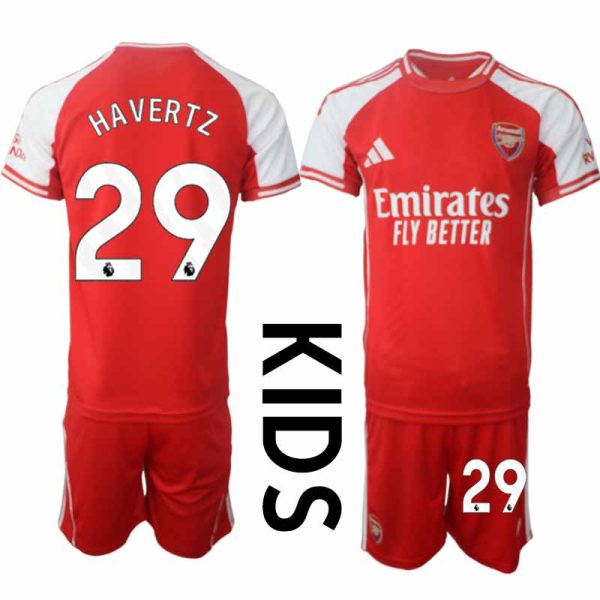 Billiga Fotbollströjor Barn Arsenal Hemmatröja 2025/26 Kai Havertz 29