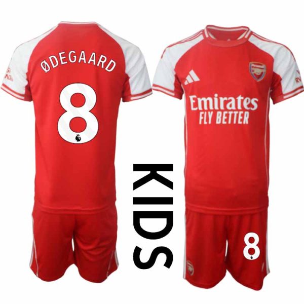 Billiga Fotbollströjor Barn Arsenal Hemmatröja 2025/26 Martin Ødegaard 8
