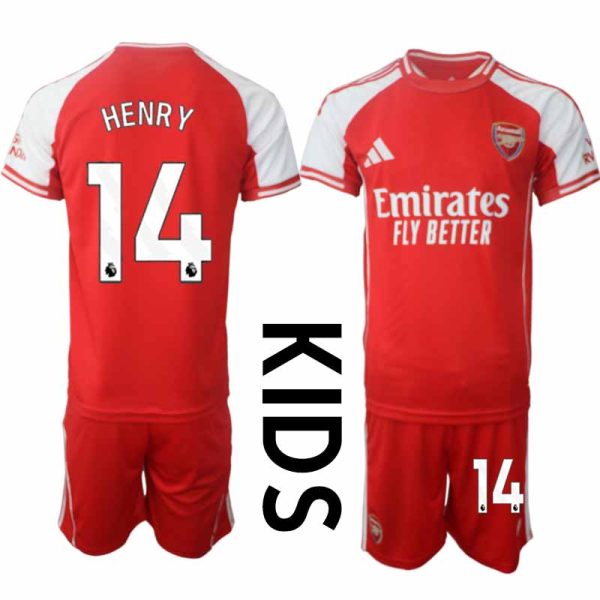 Billiga Fotbollströjor Barn Arsenal Hemmatröja 2025/26 Thierry Henry 14