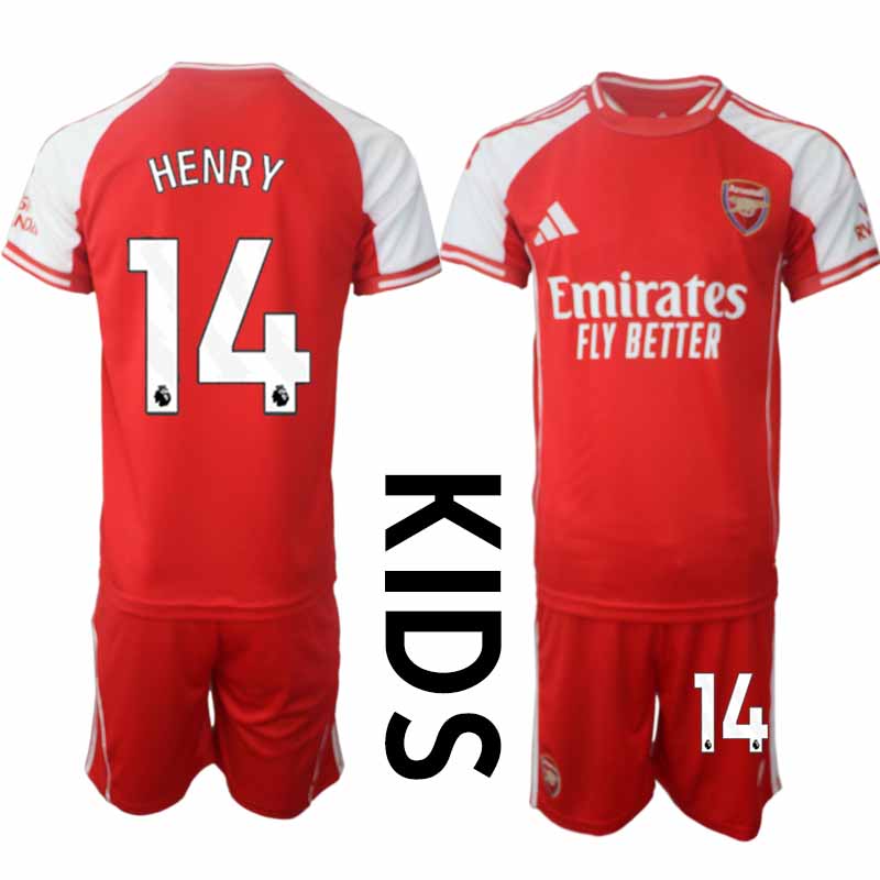 Billiga Fotbollströjor Barn Arsenal Hemmatröja 2025/26 Thierry Henry 14