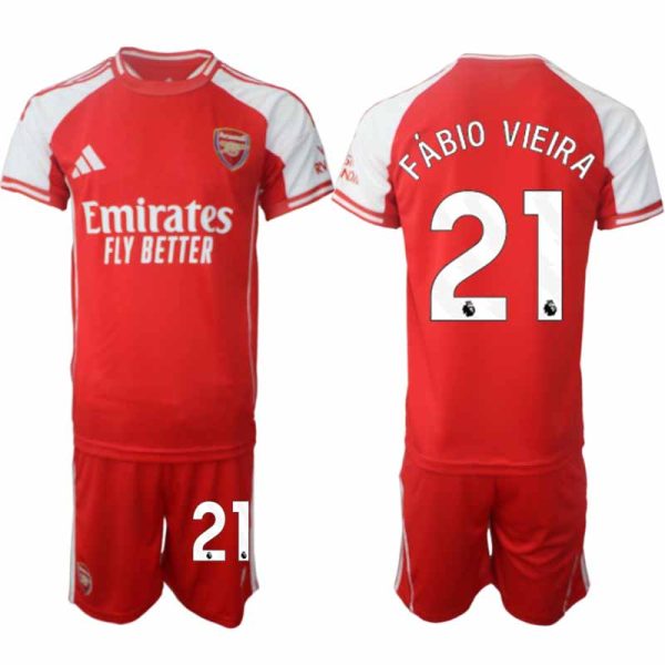 Billiga Fotbollströjor Herr Arsenal Hemmatröja 2025/26 Fábio Vieira 21