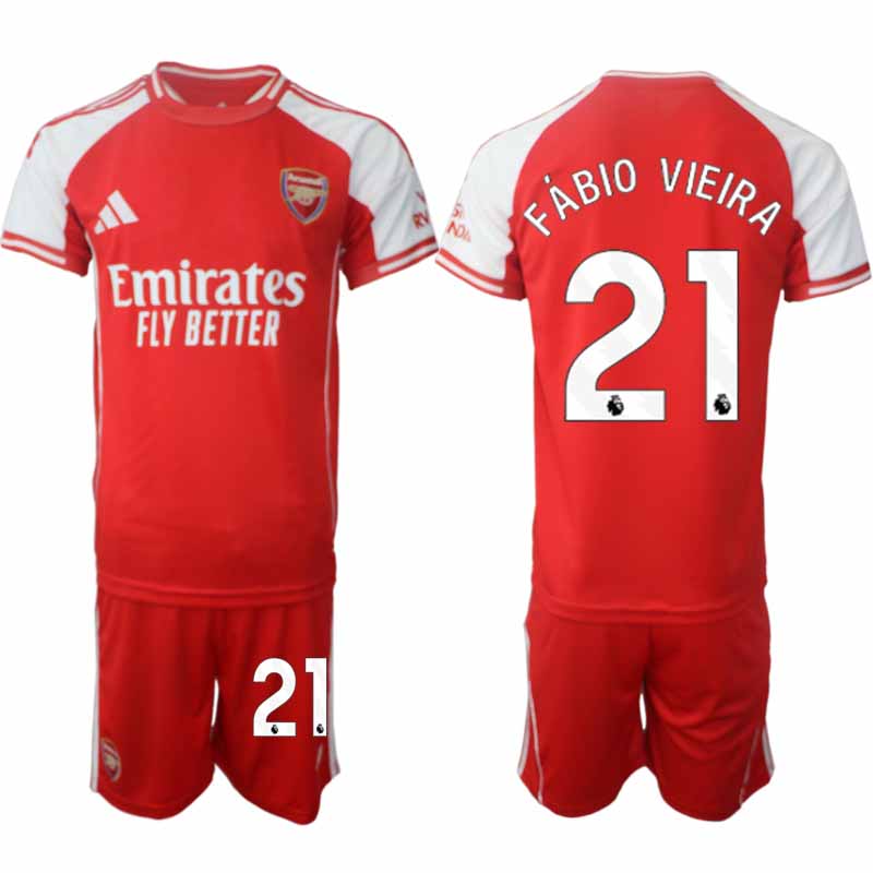 Billiga Fotbollströjor Herr Arsenal Hemmatröja 2025/26 Fábio Vieira 21