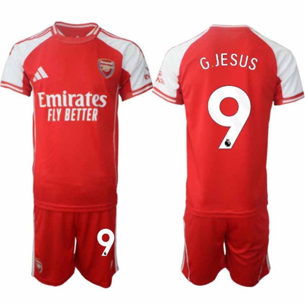 Billiga Fotbollströjor Herr Arsenal Hemmatröja 2025/26 Gabriel Jesus 9