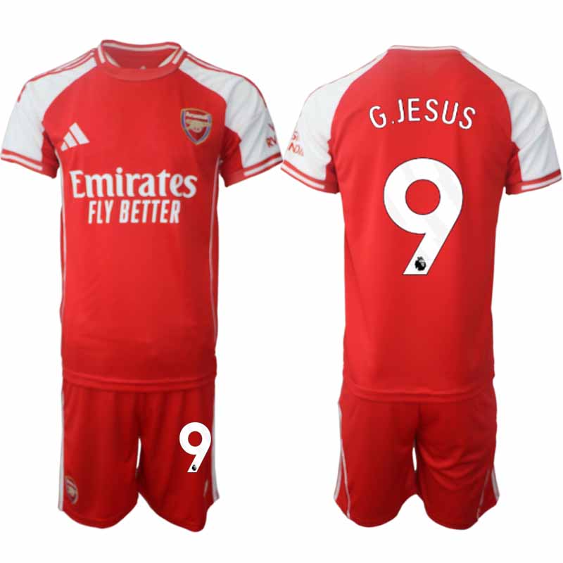 Billiga Fotbollströjor Herr Arsenal Hemmatröja 2025/26 Gabriel Jesus 9