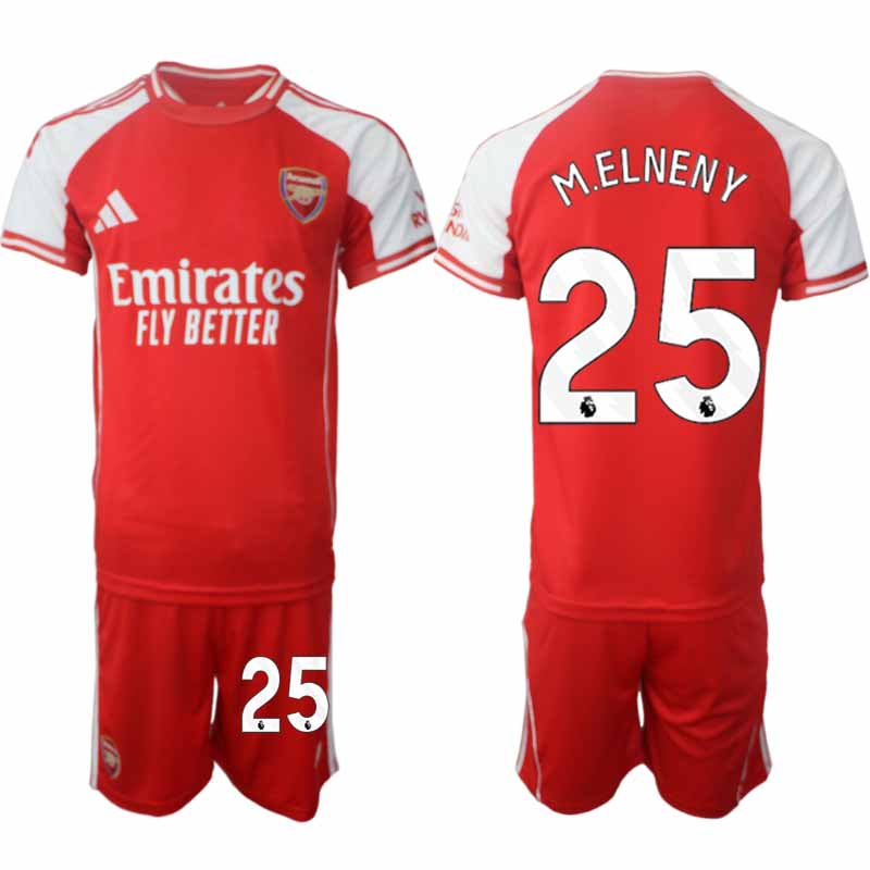 Billiga Fotbollströjor Herr Arsenal Hemmatröja 2025/26 Mohamed Elneny 25