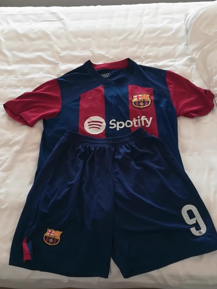 Billiga Fotbollstrojor Barn FC Barcelona 2024-1.png