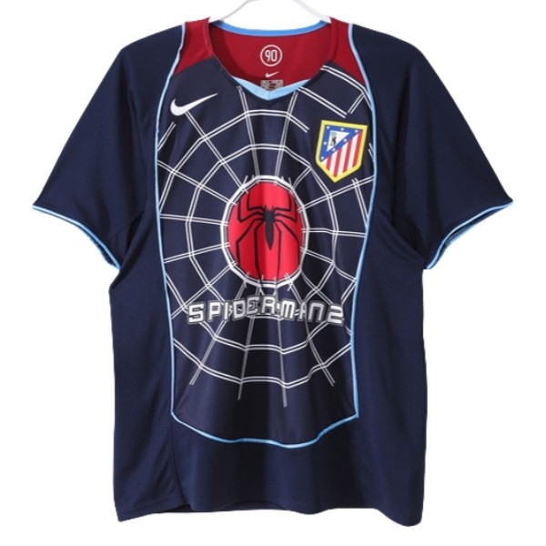 Billiga Fotbollströjor Atlético Madrid Bortatröja Retro 2004-2005