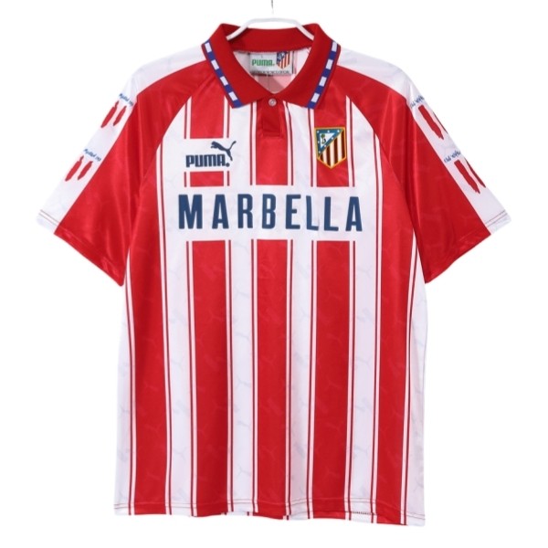 Billiga Fotbollströjor Atlético Madrid Hemmatröja Retro 1994-1995