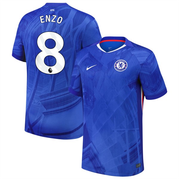 Billiga Fotbollströjor Chelsea Hemmatröja 2025/26 Herr Kortärmad Enzo Fernandez 8