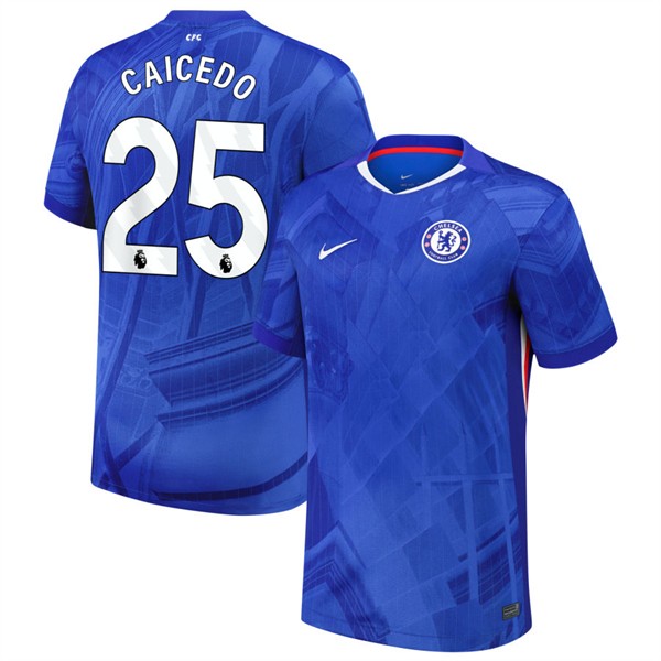 Billiga Fotbollströjor Chelsea Hemmatröja 2025/26 Herr Kortärmad Moisés Caicedo 25