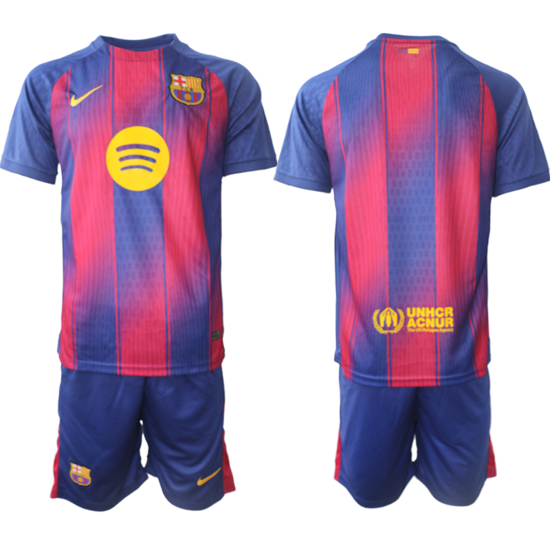 Billiga Fotbollströjor FC Barcelona Hemmatröja 2025/26 Herr Fotbollsset