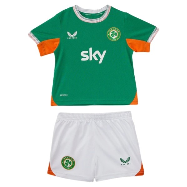 Billiga Fotbollströjor Barn Irland Hemmatröja 2025/26 Fotbollsställ