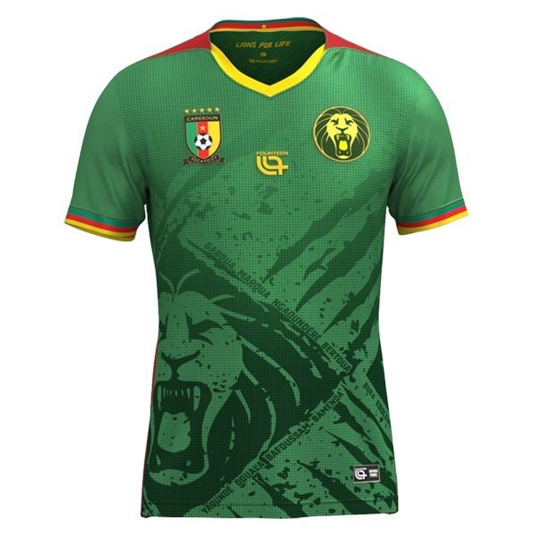 Billiga Fotbollströjor Kamerun Hemmatröja 2025/26 Herr Kortärmad