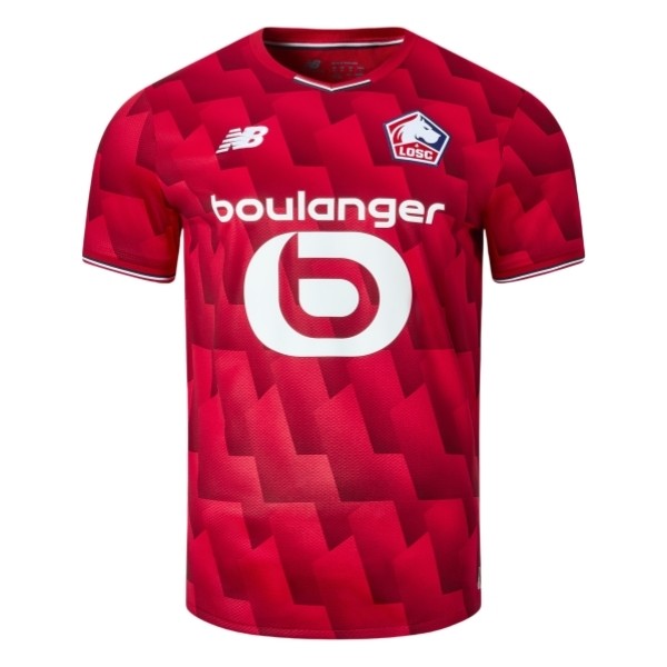Billiga Fotbollströjor LOSC Lille Hemmatröja 2025/26 Herr Kortärmad