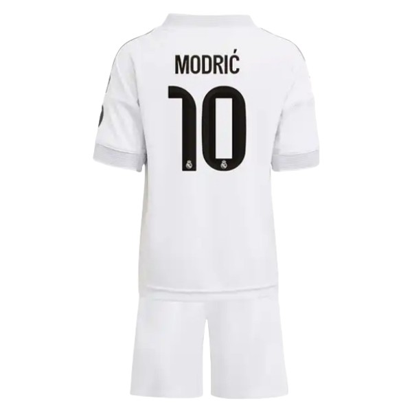 Billiga Fotbollströjor Barn Real Madrid Hemmatröja 2025/26 Fotbollsställ Luka Modrić 10